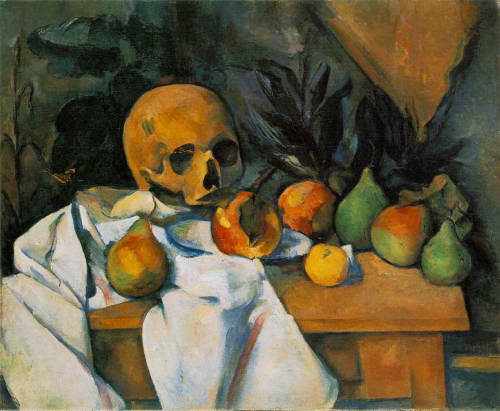 XXX Still Life with Skull, 1898 - Paul Cezanne photo