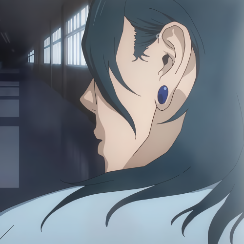 His Hair