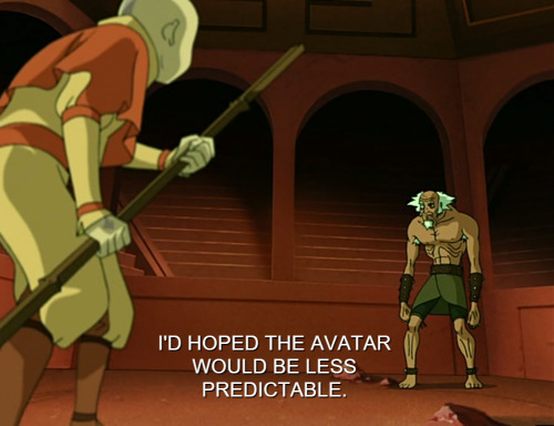 avatarsymbolism:Ladies and gentlemen: the first time Aang uses an offensive firebending strike. move