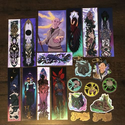 maythedreadwolftakeyou:My copy of the Solamancy zine + extras arrived last week! Lots of great art &