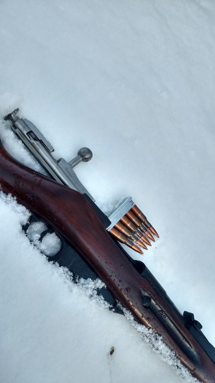 762x51sharknato:Mosin in it’s natural habitat.