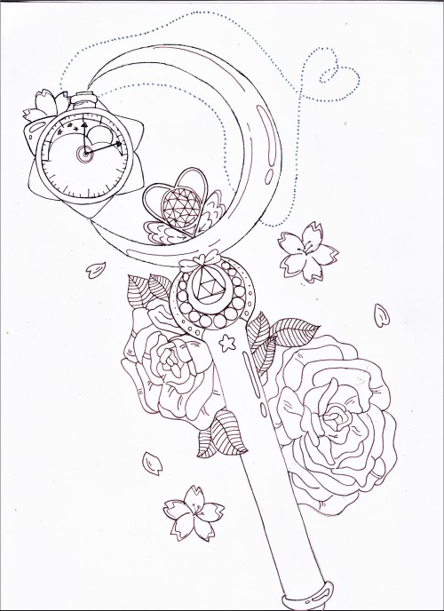 Sailor Moon Tattoos — sleepy-girl-gang: Sailor moon tattoo sketch I