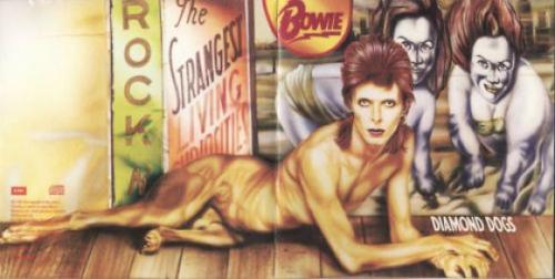 Guy Peellaert, artwork for David Bowie’s Diamond Dogs, 1974. RCA.It was controversial as the f