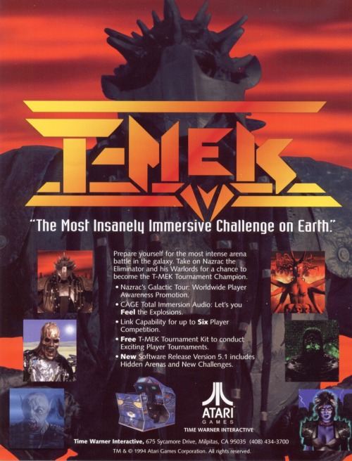 XXX vgprintads:  ‘T-MEK - “The Most Insanely photo