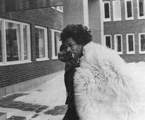 sydbbarrett: Jimi Hendrix in Gothenburg, Sweden. 1968.