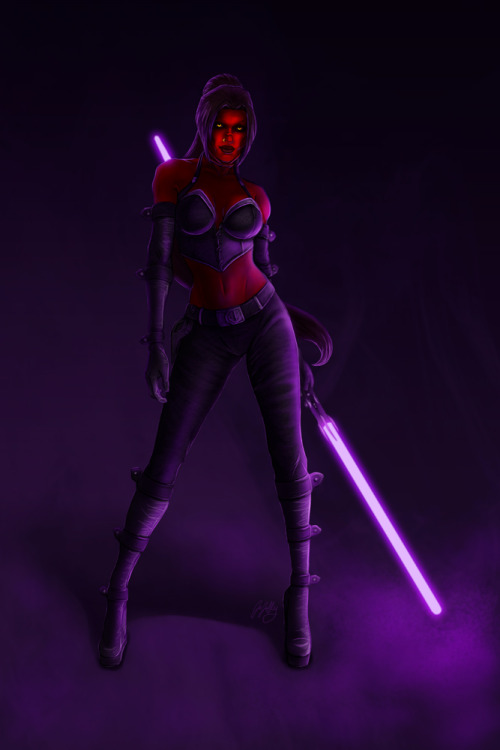 fantasy-scifi:  SWToR - Commission - Nebulae Darkonin 2 by clockworkconfusion