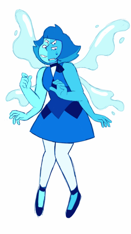 artifiziell:Lapis/Aquamarine, they make Kyanite. Her wand is a little longer, so it makes more of a 