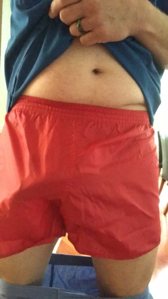 Do you like my nylon shorts?