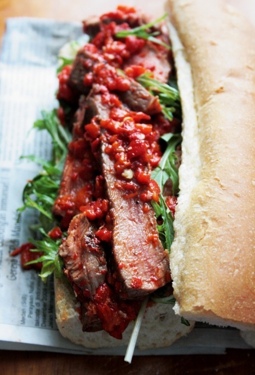 Jamie Oliver Signature Dishes - Steak Sarnie - Lark & Larks