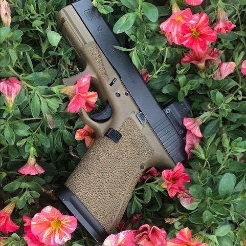 Customer #lightfighterinnovations #doyouevenstipplebro #stippling #veteranowned #glock #glockfeed #g