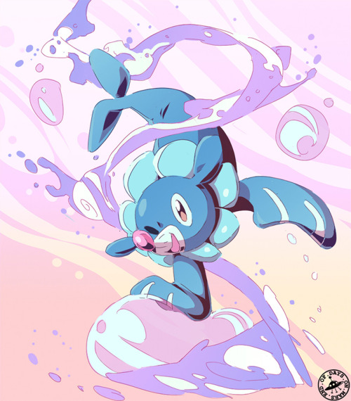 signsoflifeonmars:a small Popplio drawing