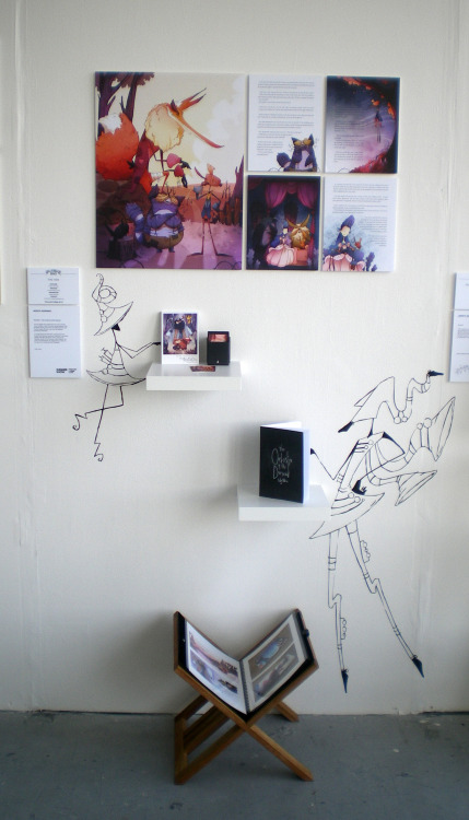 Photos of my work at the summer show at Plymouth College of Art! Such a lovely thing, to have my wor
