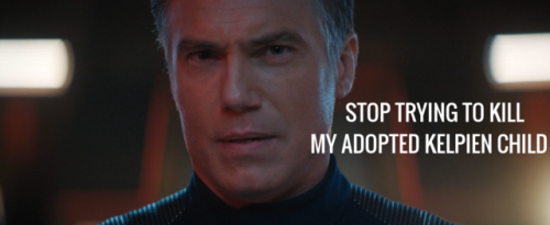 dammitchristopher: Captain Pike + being a stressed exhausted fragile new single dad of a few hundred