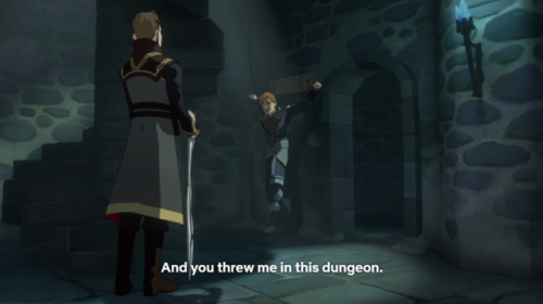 aromantic-eight:arahir:please watch the dragon prince i’m cryign[id: A series of screenshots from Th