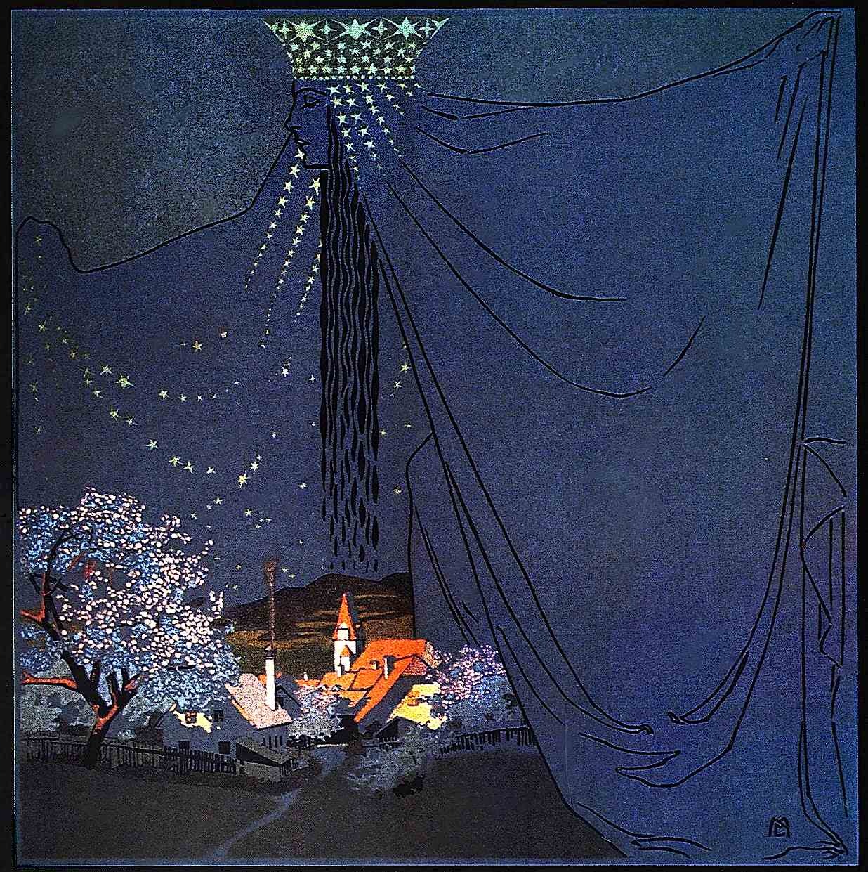 lilacsinthedooryard:  Queen of the Night Mila von Luttich (Austria, 1872-1929) 