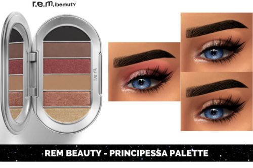                             REM BEAUTY - PALETTE COLLECTION Eyeshadows category HQ mod compatible   