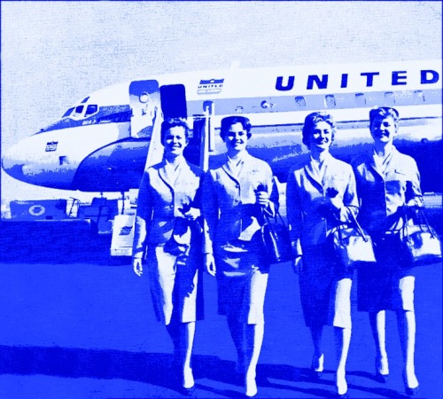 United Airlines Stewardesses, 1960s
