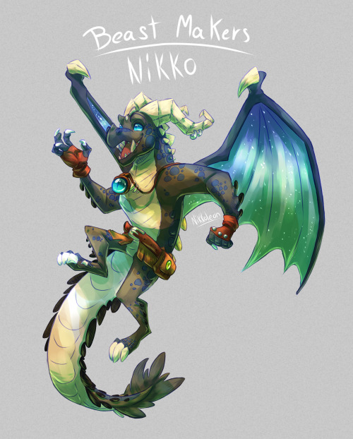 Beast Makers Nikko!Finally finished my Spyro sona!Nikko is a fisher who is frankly really, really te