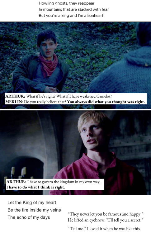 camelotsheart: your lionheartdictionary.com // bbc merlin 3.08 // @belinsky // bbc merlin 4x02 // bb