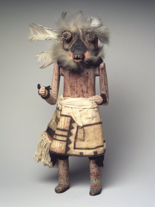 Kachina dolls are used by the Pueblo people to teach children about spiritual beliefs and were hung 