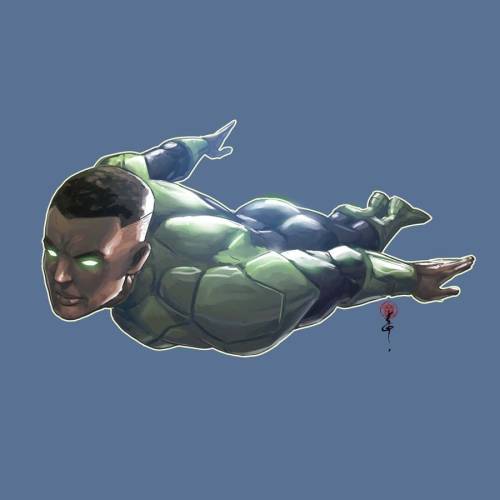 DC Super-Heroes by Andie Tong.