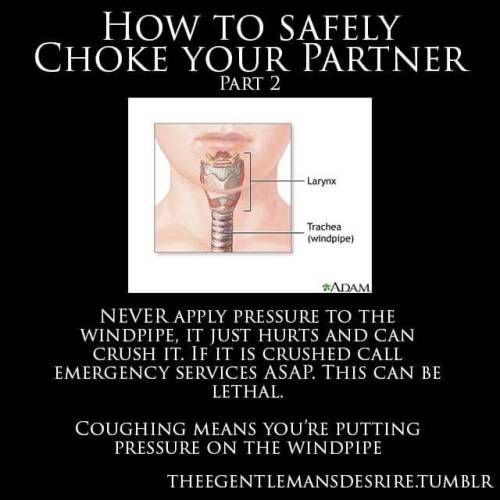 sexychoking: theegentlemansdesire: Safety First. Very important message kiddos.