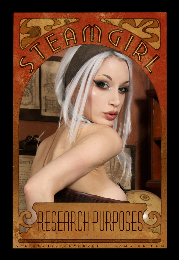 steamgirlofficial:  It’s Saturday and you know what that means: an update on SteamGirl.com!