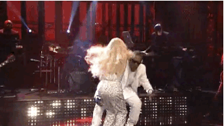 hulu:   You may want to look the other way, because Lady Gaga and R. Kelly did what