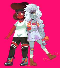 mskneesocks:  ruby and sapphire are looking