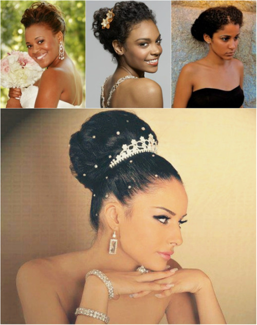 Wedding hairstyles for black women hair