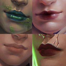 junejenssen:  Lips and eyes wot i drew! &lt;3 