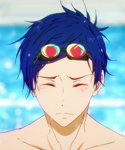 seabreezefriendship:  Iwatobi Swim Club’s future captain :’)