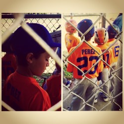 #Mylittlestguy #dom #mets #eastcountylittleleague #longpantsdontcare