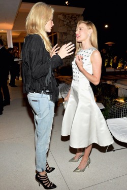 naimabarcelona:  Poppy Delevingne & Kate