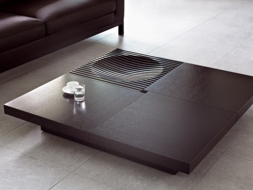 andreperron:BARRINGER Wooden coffee table, design by Atilla Kuzu