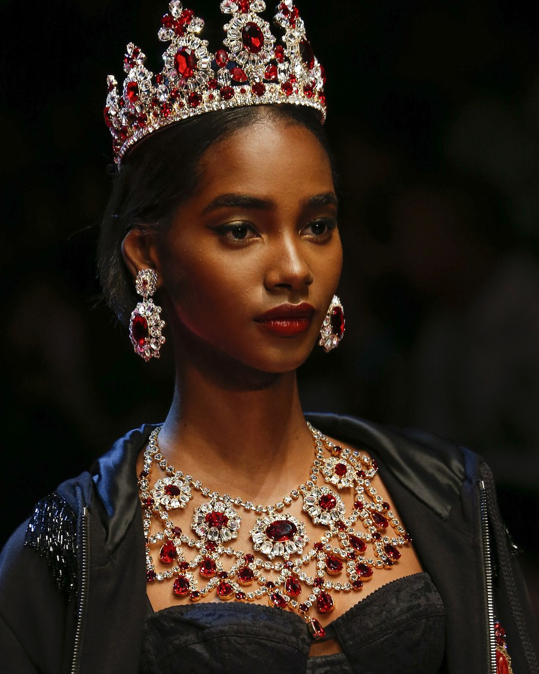 pocmodels:Tami Williams  at Dolce &amp; Gabbana S/S 2018     