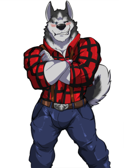 furrywolf999:  Happy Valentine’s Day from Spencer and the rest of the cast from my visual novel, Extracurricular Activities :D  How about you let this lumberjack take you out to his cabin and enjoy some time alone?