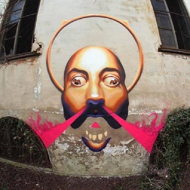 33thirdcom:  Work by RAVO #RAVO #graffiti #streetart #murals #art #spraypaint #spraycans