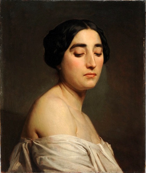 William Bouguereau, Disdain, 1850, Oil on canvas, 55 x 56 cm, Ecole Nationale supérieure des Beaux-A