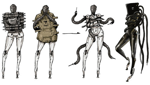 theomeganerd:  Metal Gear Rising: Revengeance ~ New Concept Art