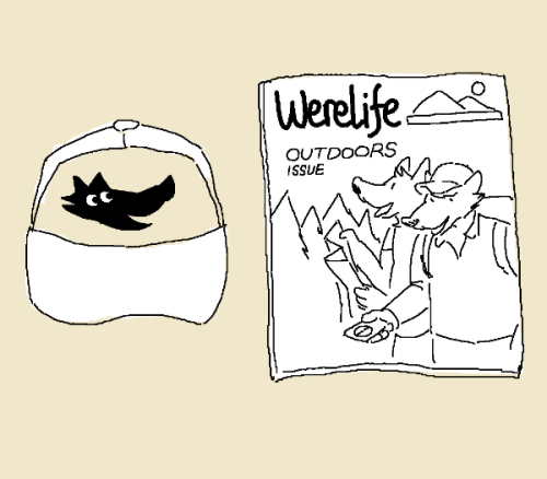 perceptionofadove: outsidewolves:  What if getting bit by a werewolf was a largely benign event  Let’s make “werewolfing” a new outdoor pastime. Grab your pack and get wild!  Do you mean backpack or pack of friends or both?