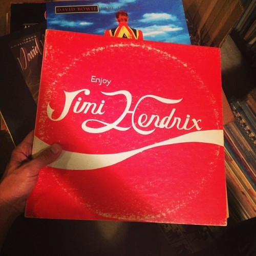 Porn photo radio-active-records:  Coke & Jimi Hendrix.