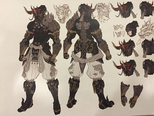 issom-har:  Didn’t see these uploaded yet–better images of the armor from the Live Letter.