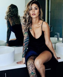 womenwithink:@raepapaofficial by @photosbybeech #womenwithink #womenwithtattoos #sleeve #sleevetattoo #legtattoo #legsleeve #legtattoos #thightattoo #girlswithtattoos #girlswithink #tattoo #tattoos #tattooed #tattooedgirls #tattooedwomen