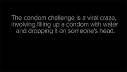sizvideos:   People try the Condom Challenge for the first time