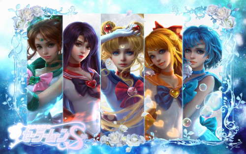 moonkittynet:onyxstardust:AILOR WAR~ by SUNMOMO on pixivAMAZING!!!