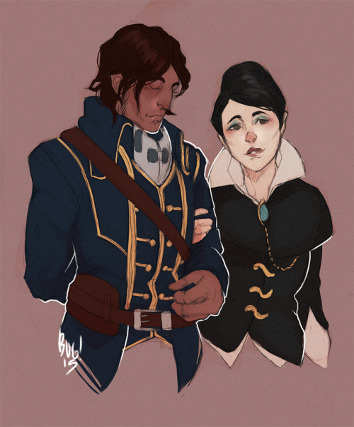noisyghost: - meanleanparkourmachine said: Dishonored greasy crow dad and hot queen mom.jpeg