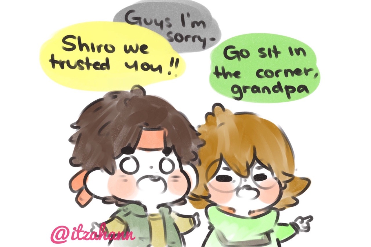 itzahann:  A really bad dad joke that popped into my head at 5 in the morning.
