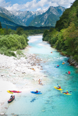 -vvaste:  Kayak in Bovec (by rmaltete) 