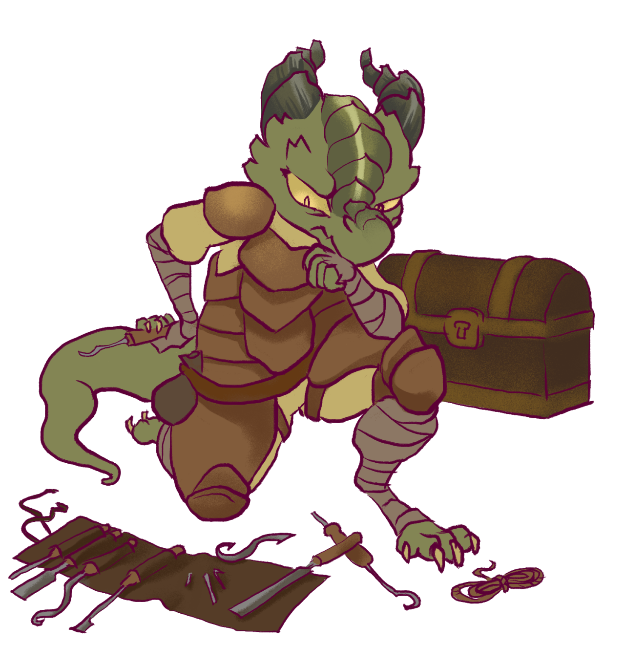 prayke:  Another set for @oneflymagpie this time of her adorable kobold Kiva. Super